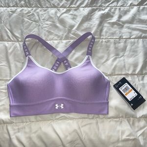 ❤️Lavender❤️ Under Armour sports bra NWT!